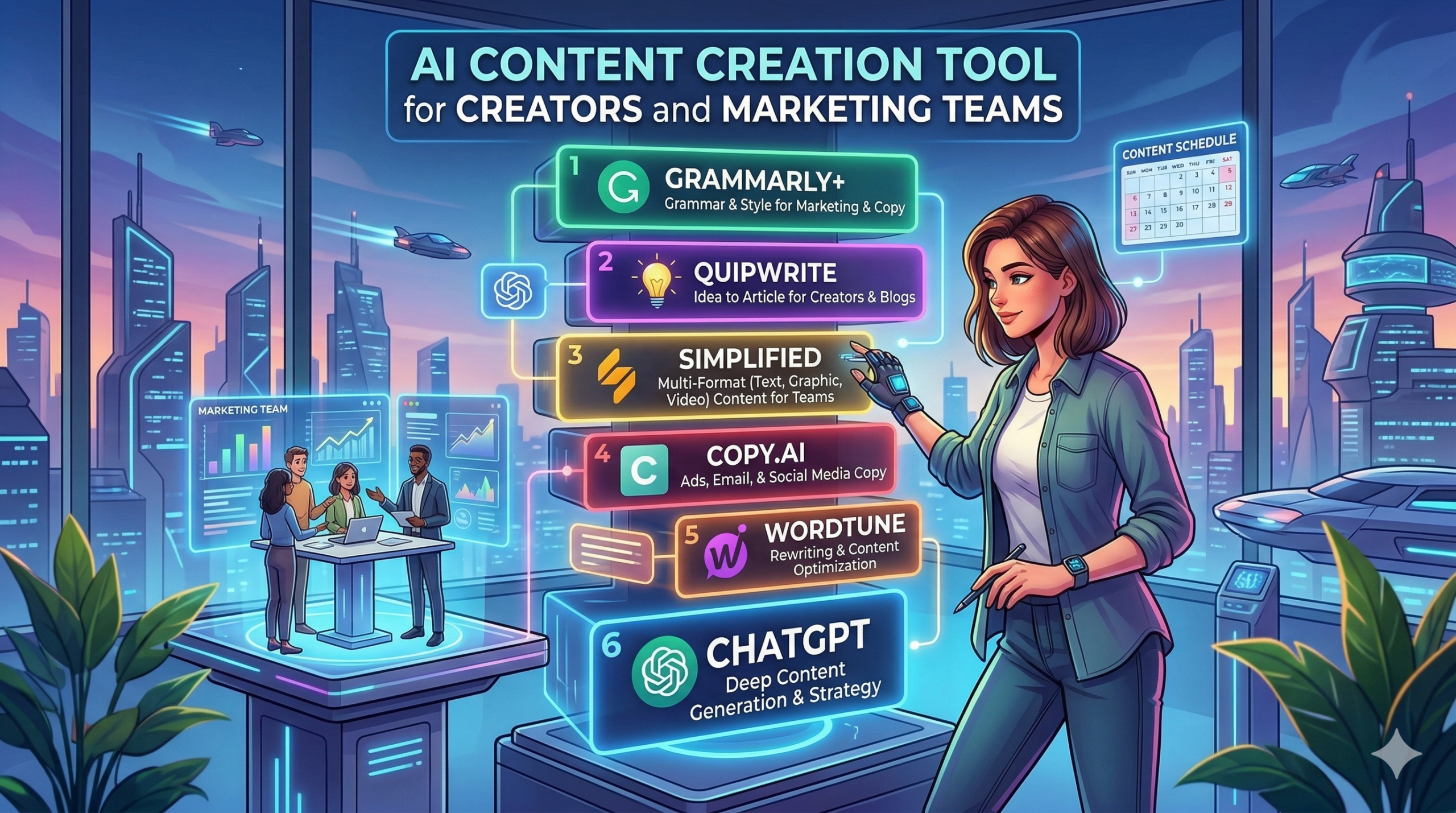 AI Content Creation Tool for Creators and Marketing Teams