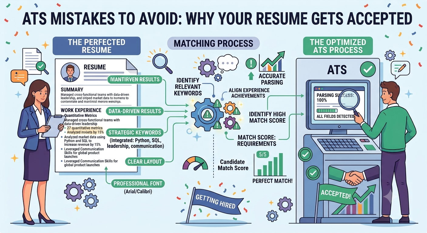 ATS Mistakes to Avoid: Why Your Resume Gets Rejected